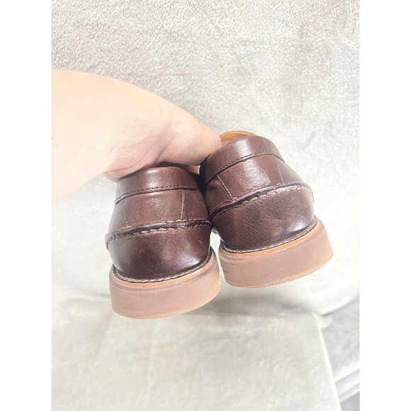 Sperry Gold Cup Penny Loafers Men’s 11 M Brown Leather Bellingham Top Sider Shoe - Picture 5 of 10